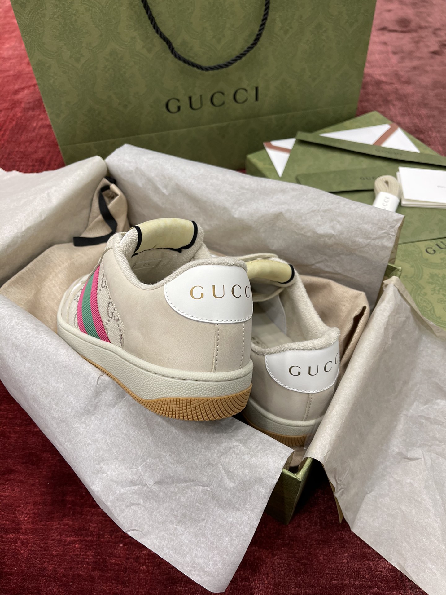 GIÀY GUCCI SCREENER SNEAKER SHOES AAA