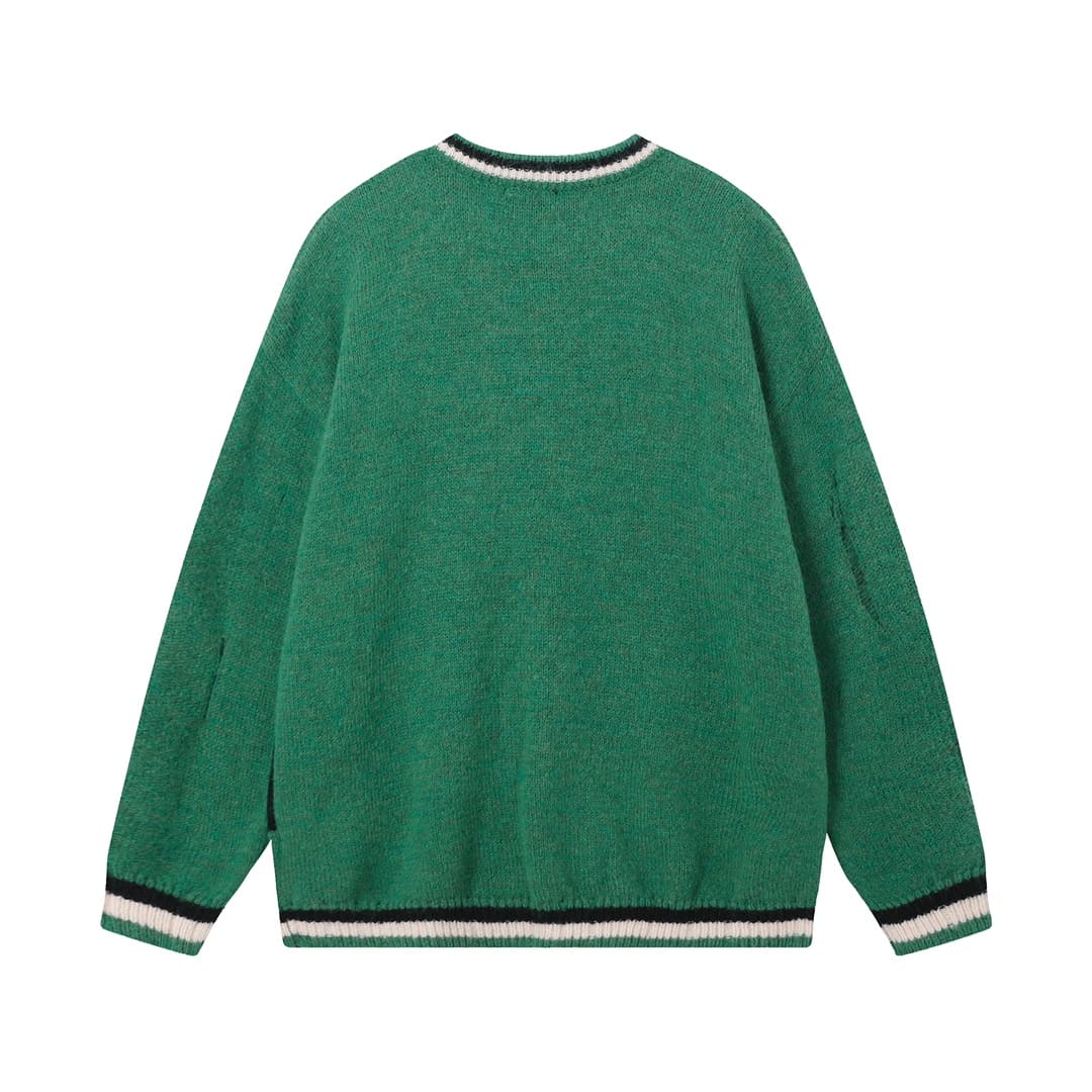 ÁO Balenciaga Multi Color Sewing Sweater Unisex