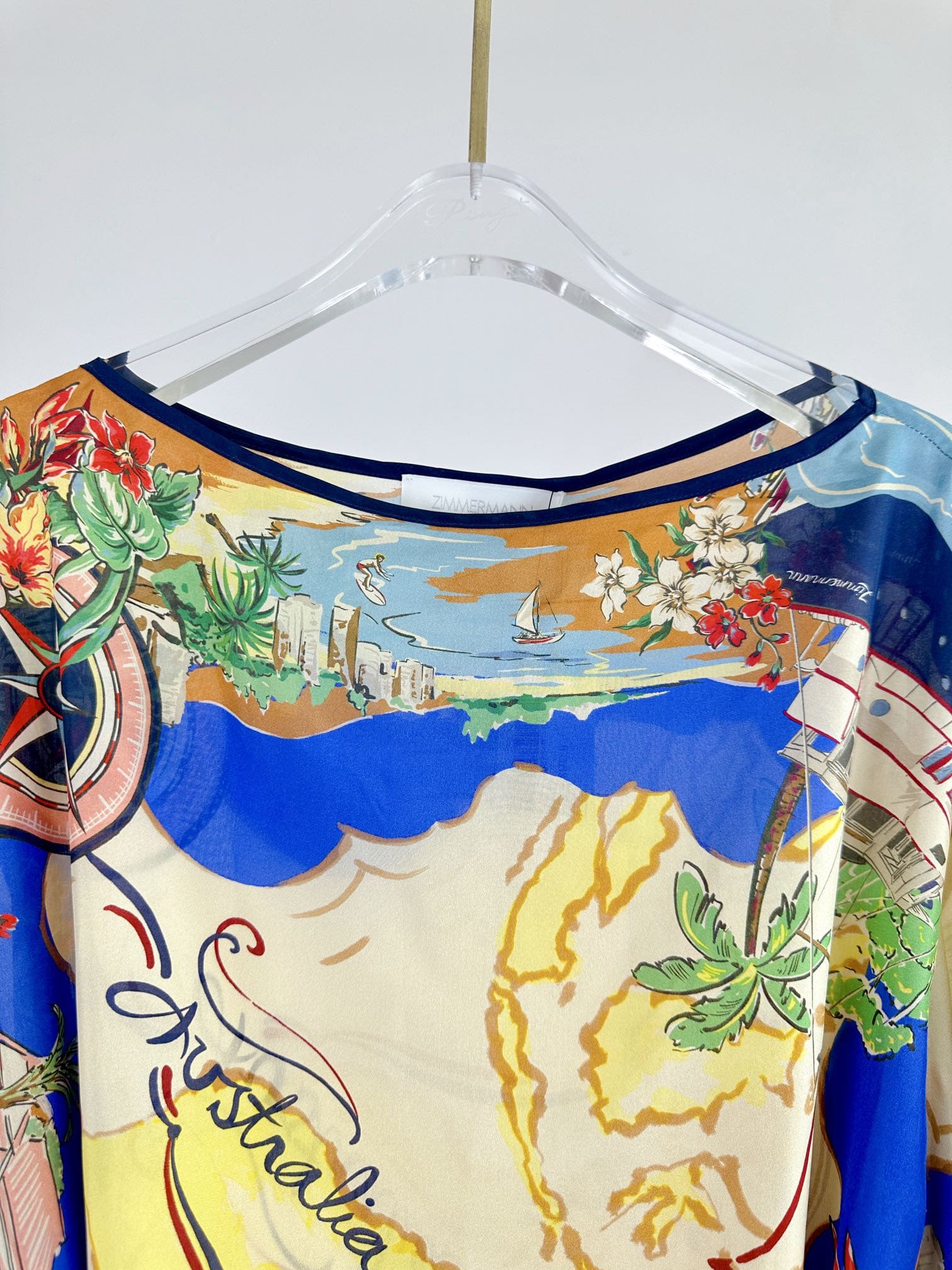 VÁY ZIMMERMANN Flower Vintage Dress