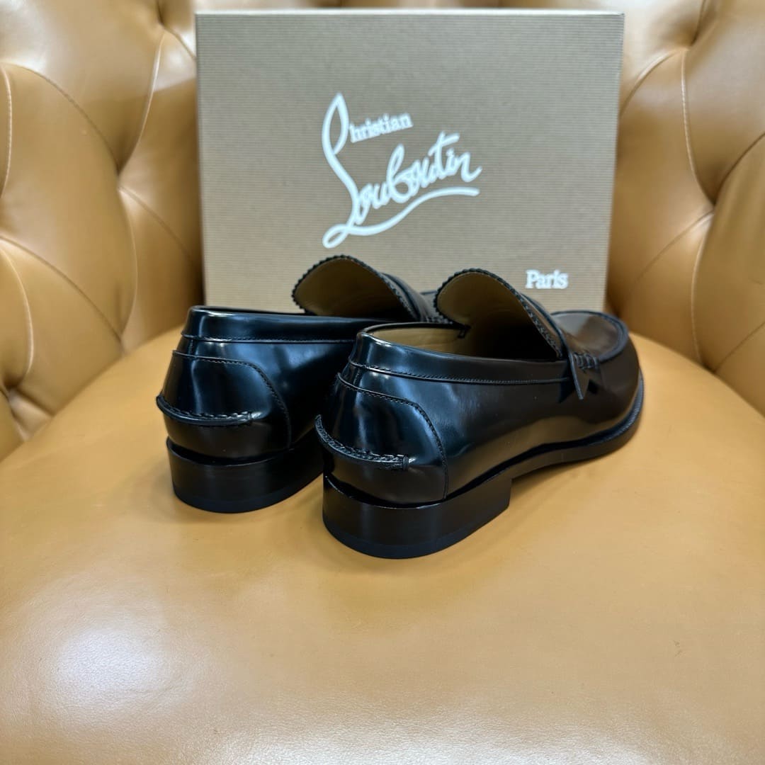 GIÀY CHRISTIAN LOUBOUTIN LOAFER HIGH TOP QUALITY SHOES AAA