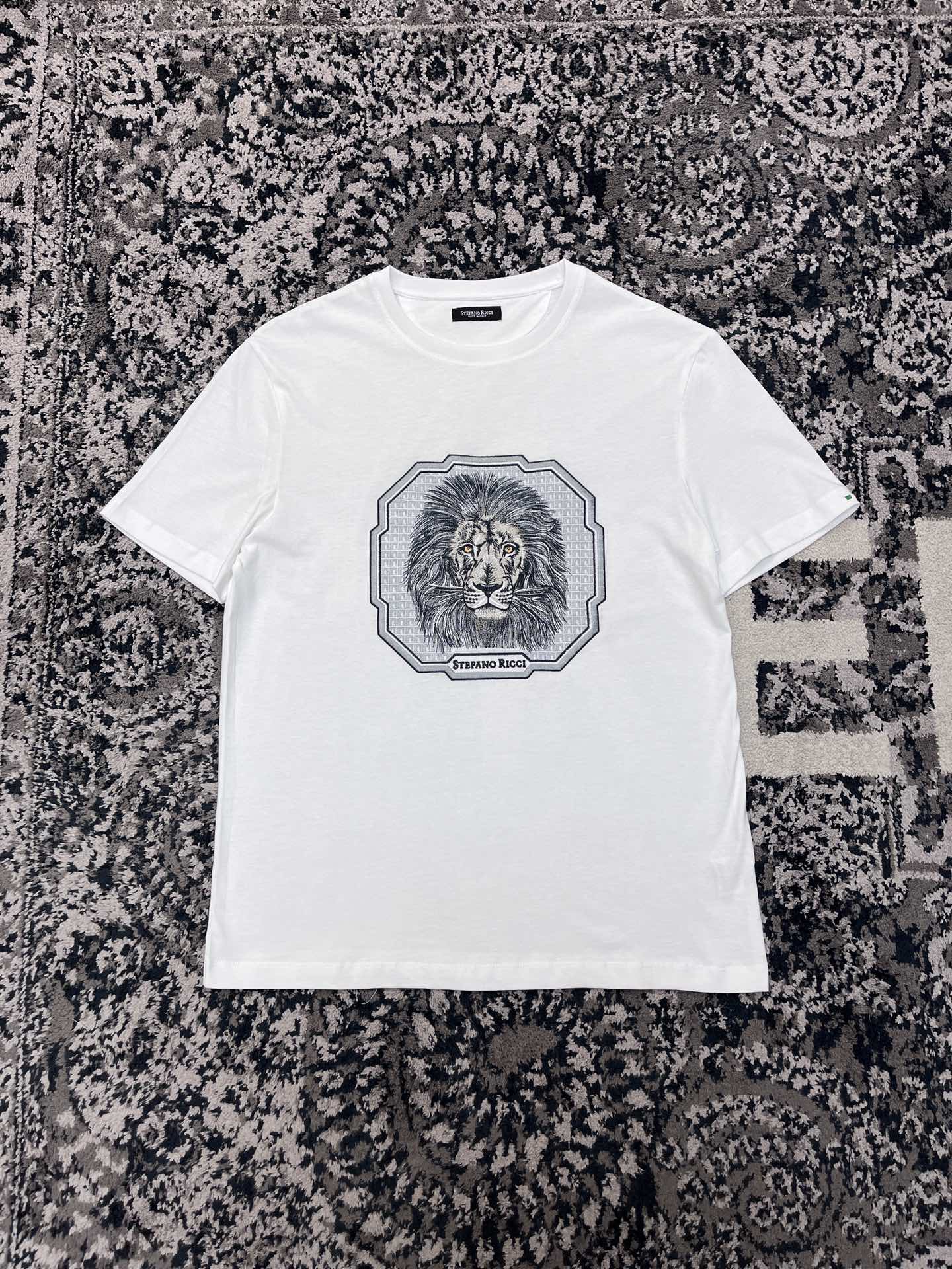 ÁO STEFANO RICCI LION Logo T-Shirt