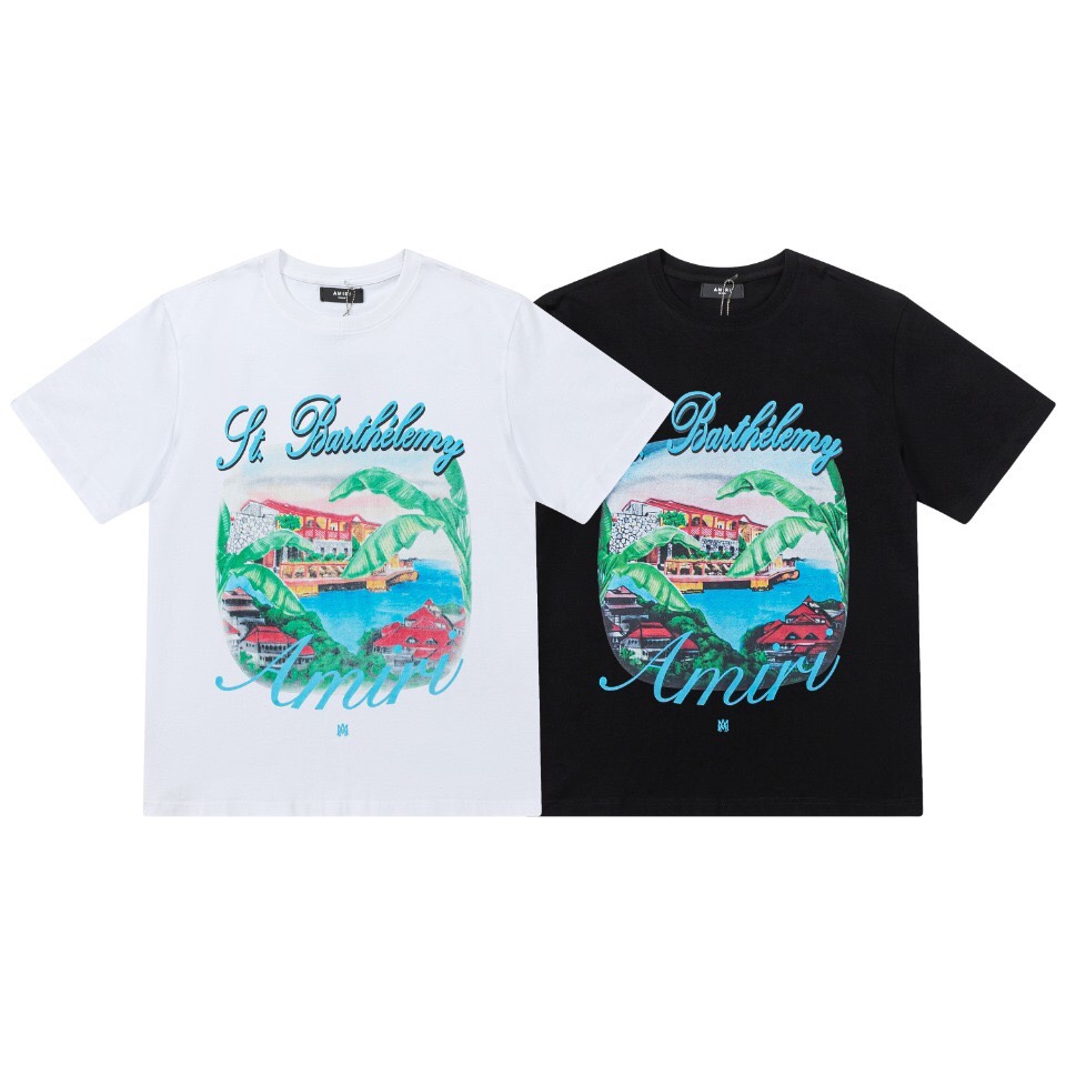 ÁO AMIRI T SHIRT MÀU TRẮNG UNISEX