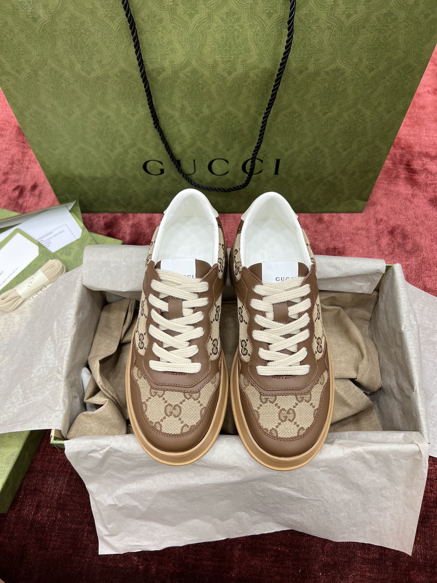 GIÀY GUCCI GG SNEAKER SHOES AAA