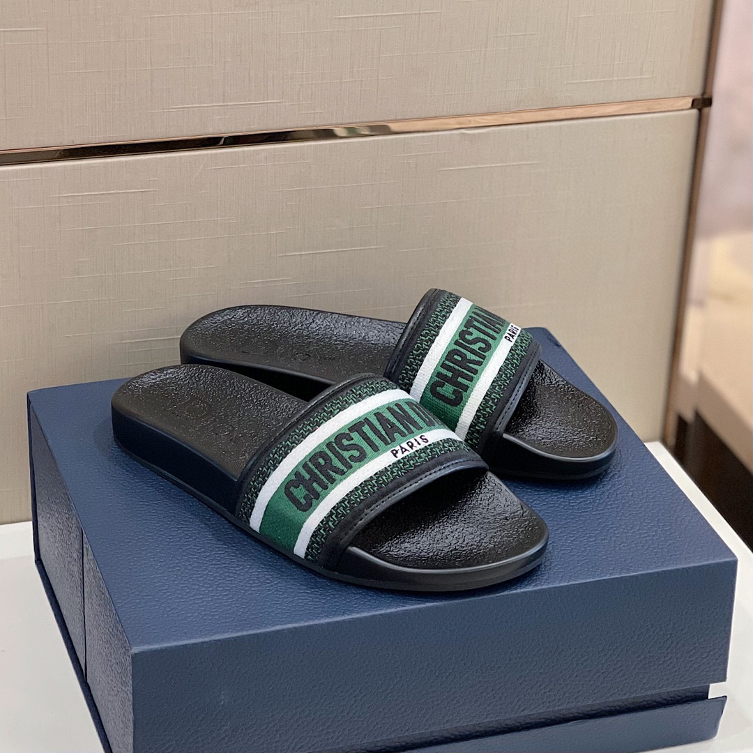 DÉP DIOR OBLIQUE MAN SLIPPER
