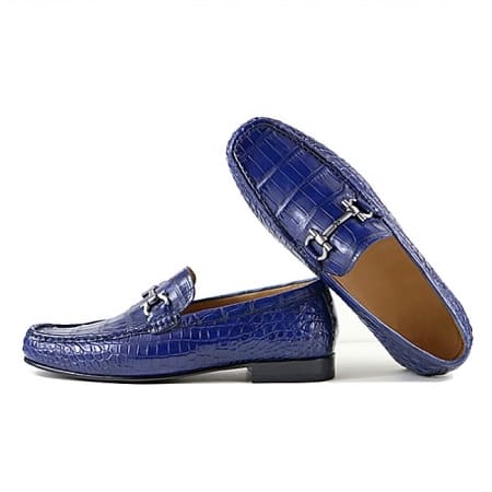 Giày lười nam da cá sấu Alligator có 4 màu
