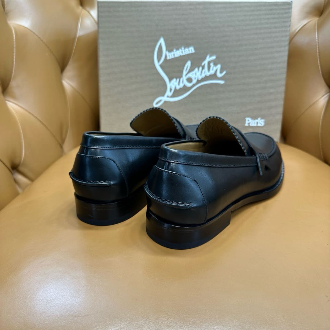 GIÀY CHRISTIAN LOUBOUTIN LOAFER HIGH TOP QUALITY SHOES AAA