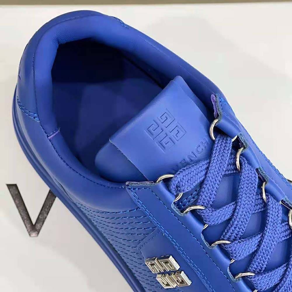 GIÀY GIVENCHY G4 Sneakers in Leather-Blue