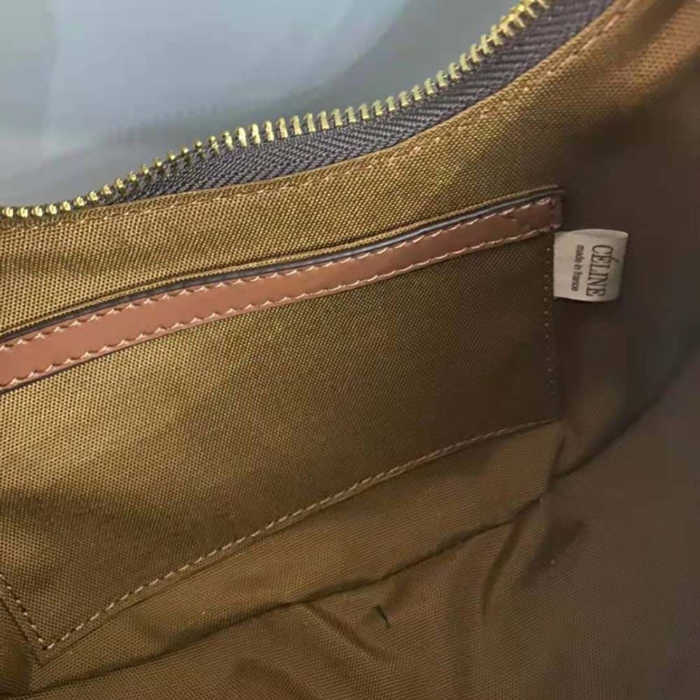 TÚI Celine Women AVA Bag in Canvas with Camouflage and Celine Print