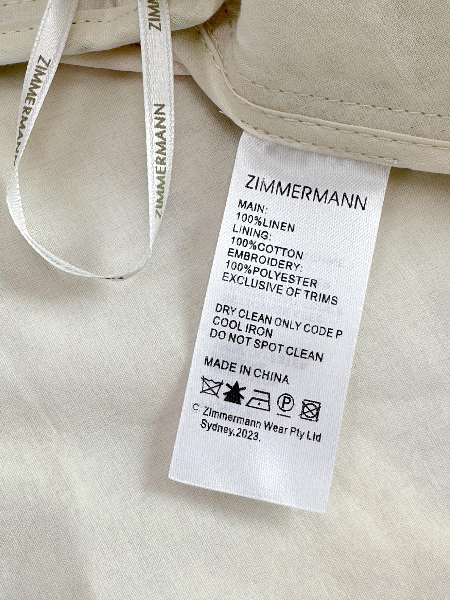 BỘ ZIMMERMANN Floral Vintage Dress Set