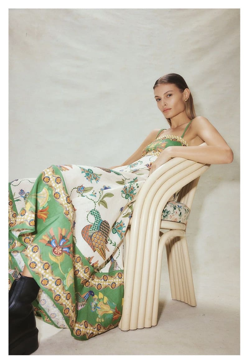 VÁY ALE'MAIS Flower Vintage Dress High Classy