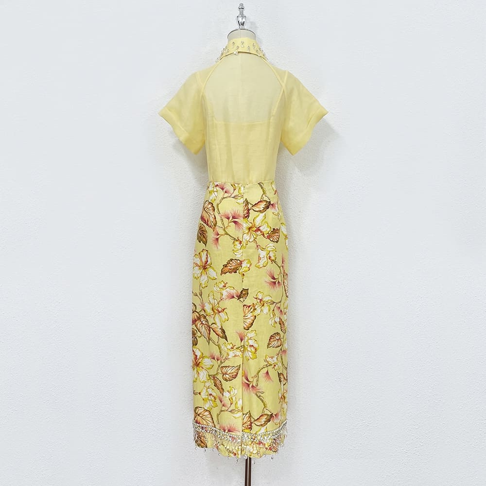 VÁY ZIMMERMANN Flower Vintage Dress High Classy
