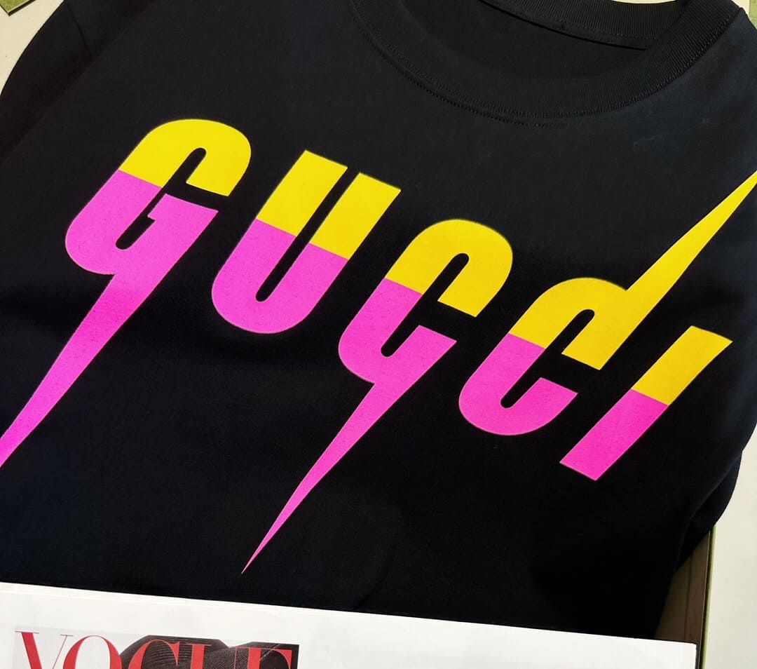 ÁO GUCCI GG T SHIRT MÀU ĐEN UNISEX