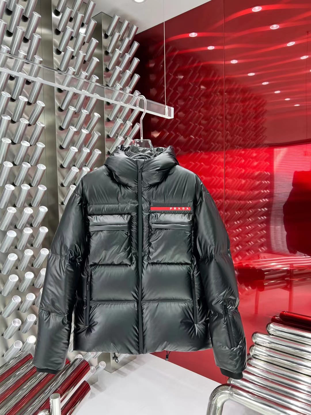 ÁO PRADA FEATHER DOWN JACKET