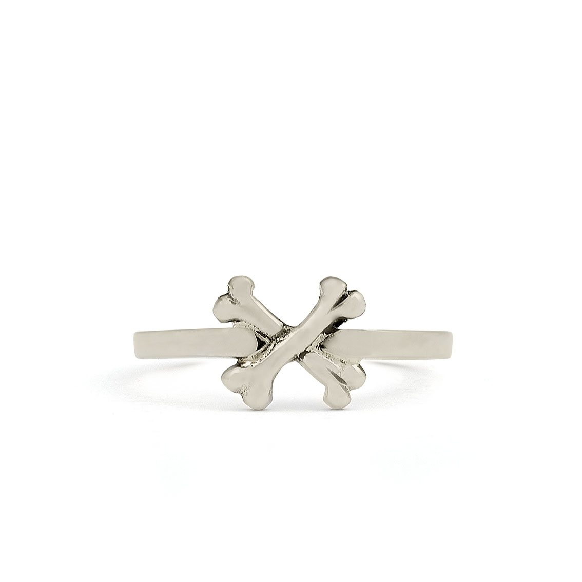 THE Crossbones sterling silver rings 925 Italia