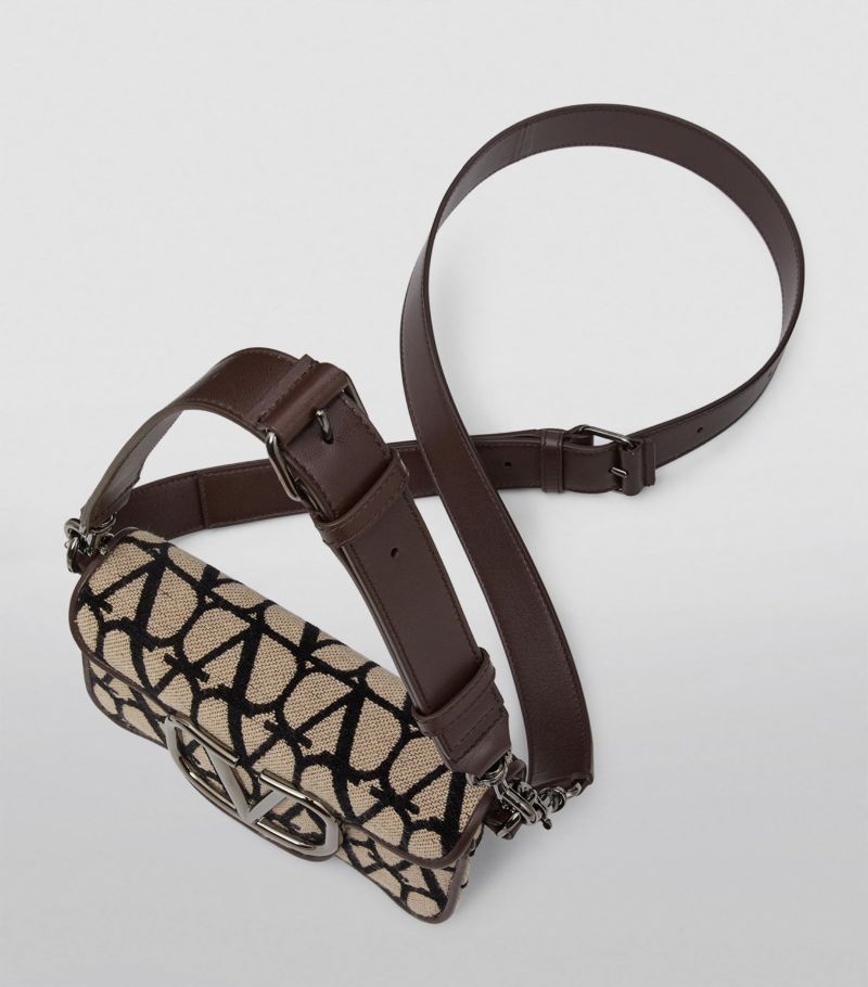 TÚI VALENTINO GARAVANI  Locó Toile Iconographe Shoulder Bag