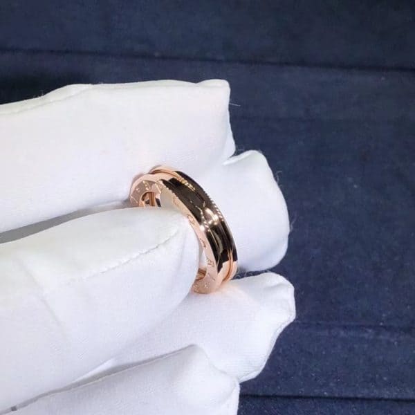 Nhẫn Bvlgari B.Zero1 One Band 18K vàng hồng 18K  (Liên hệ để biết giá)