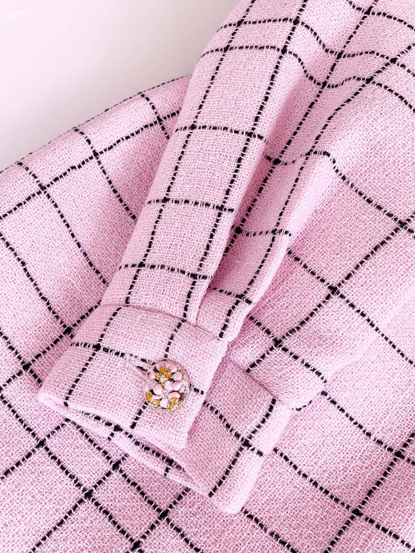 BỘ ĐỒ COCO CHANEL PINK MID PARTY High Classy