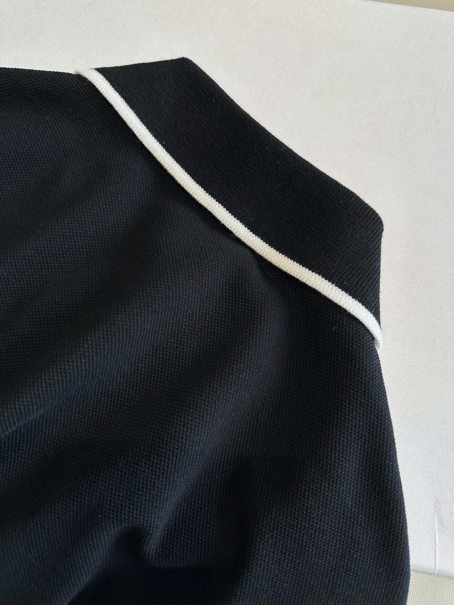 ÁO CELINE POLO SHIRT MÀU ĐEN UNISEX