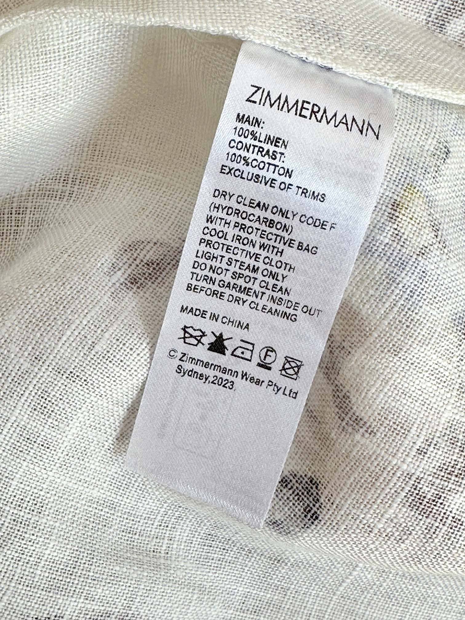 VÁY ZIMMERMANN Flower Vintage Dress High Classy