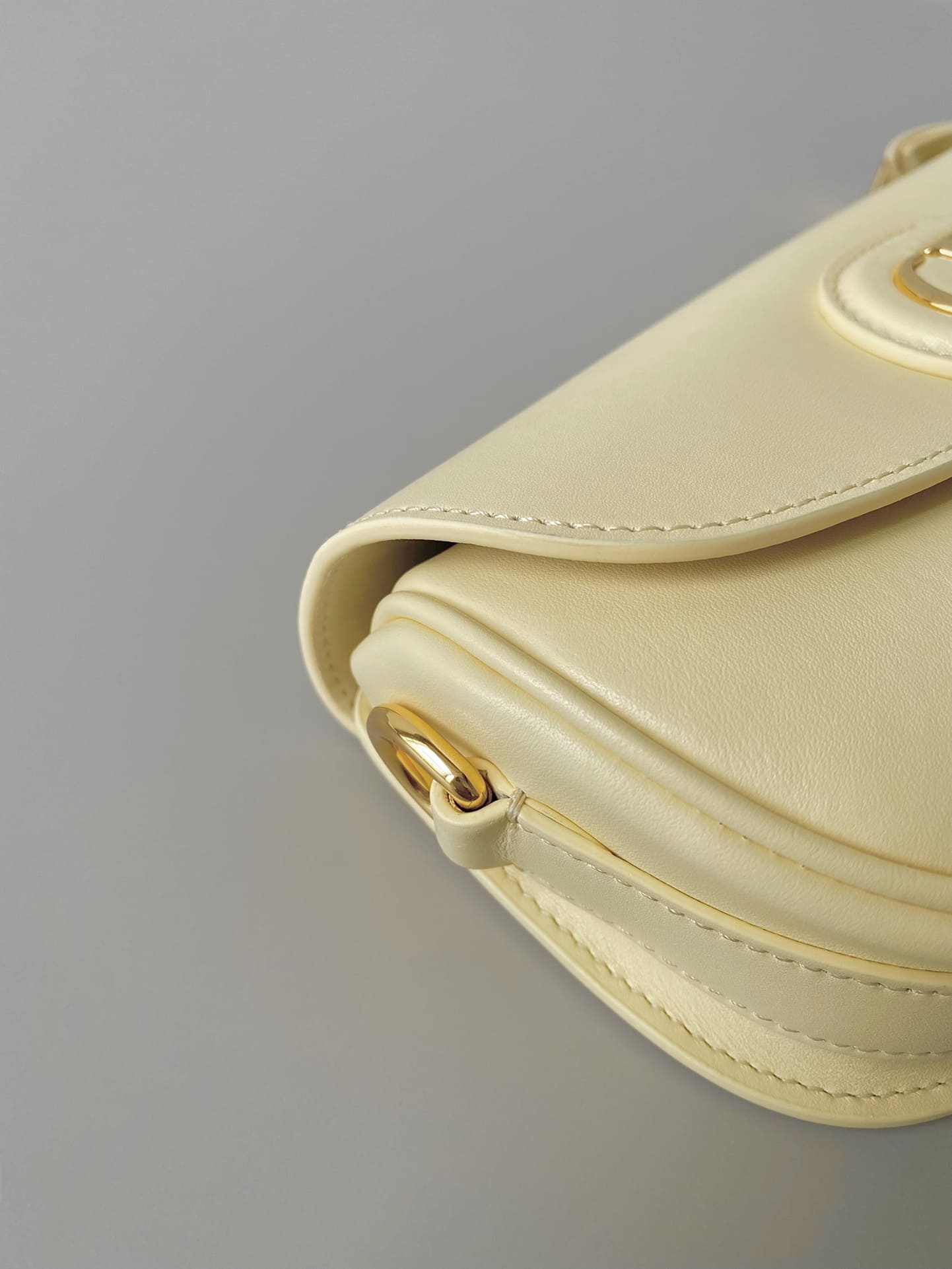 TÚI Dior Women Bobby East-West Bag Box Calfskin-Yellow Top Quality