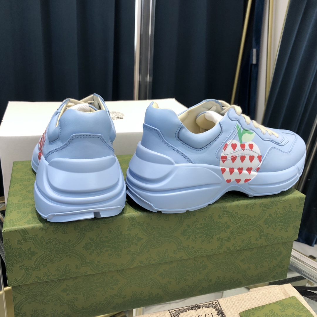 GIÀY GUCCI RHYTON GG ITALIA SNEAKERS SHOES UNISEX