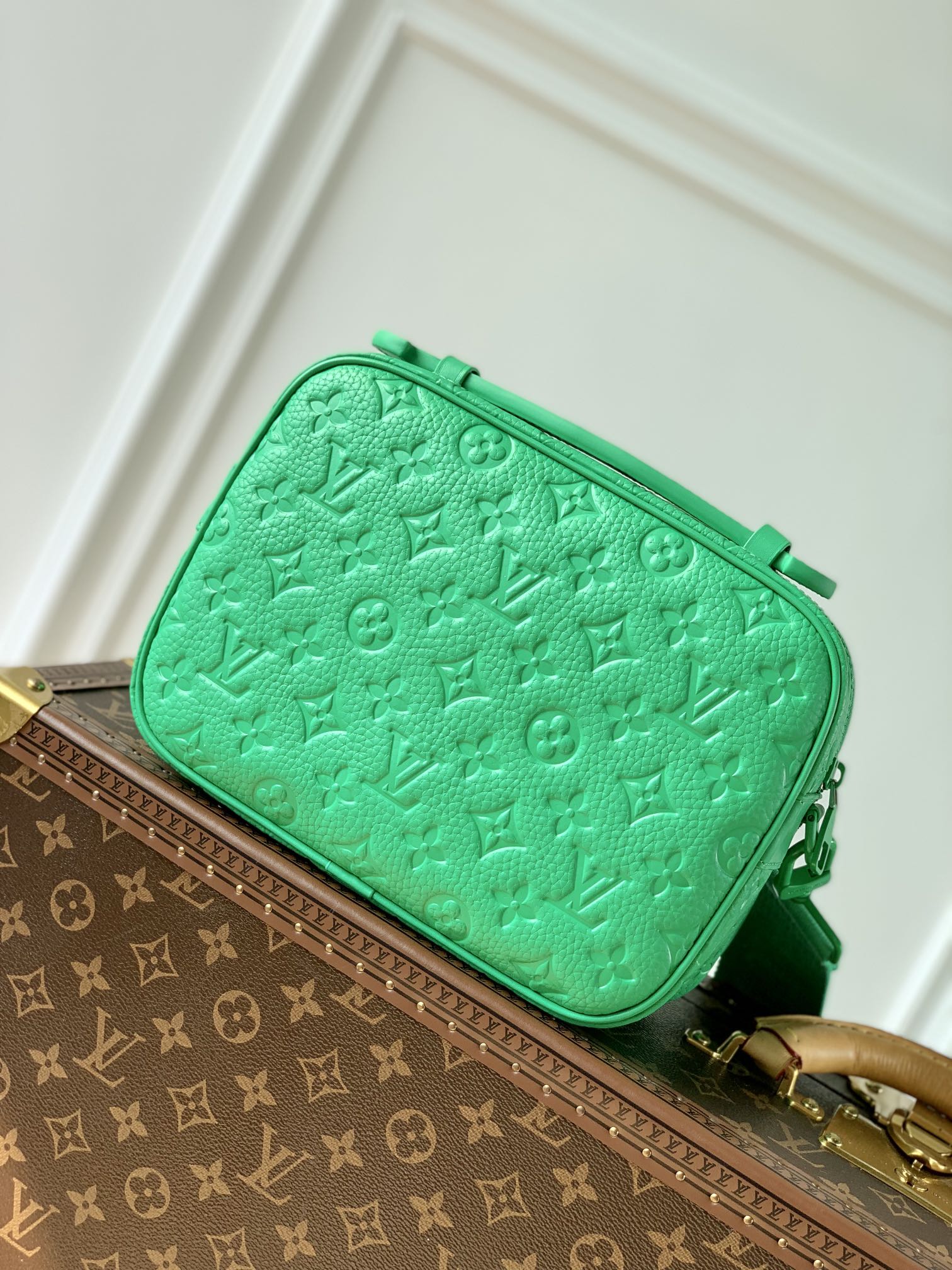 TÚI LOUIS VUITTON S-Lock Taurillon Monogram Virgil Abloh Messenger Bag