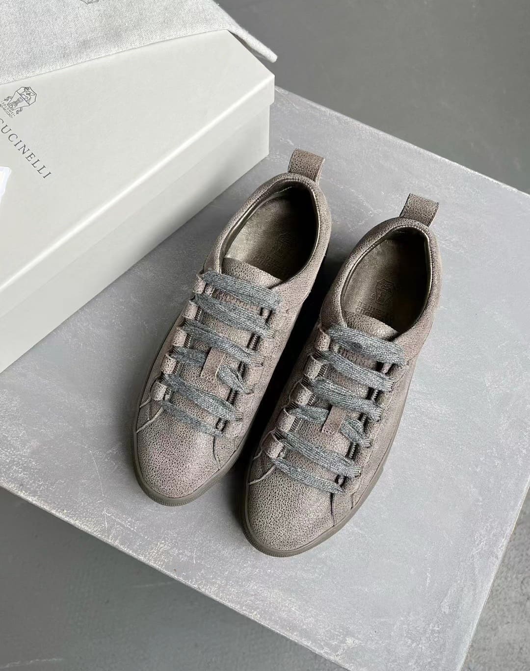 GIÀY BRUNELLO CUCINELLI SNEAKERS LOW TOP SHOES AAA DA LỘN