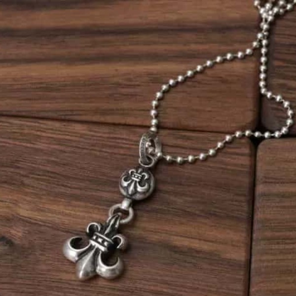 VÒNG CỔ CHROME HEARTS HOA DIÊN VĨ Bạc S925