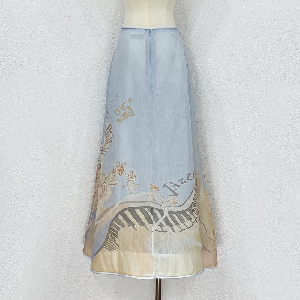 CHÂN VÁY ZIMMERMANN Flower Vintage Dress High Classy