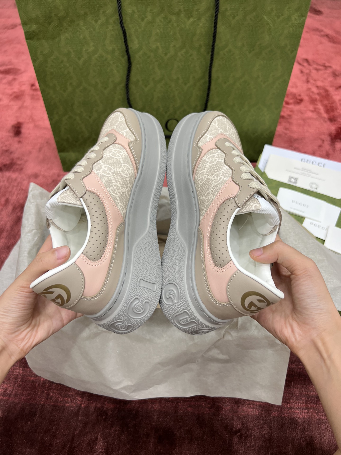 GIÀY GUCCI GG SNEAKER SHOES AAA