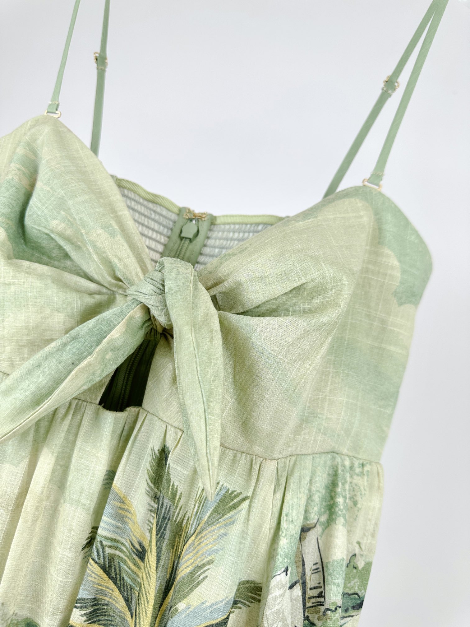 VÁY ZIMMERMANN Flower Palms Beach Vintage Dress