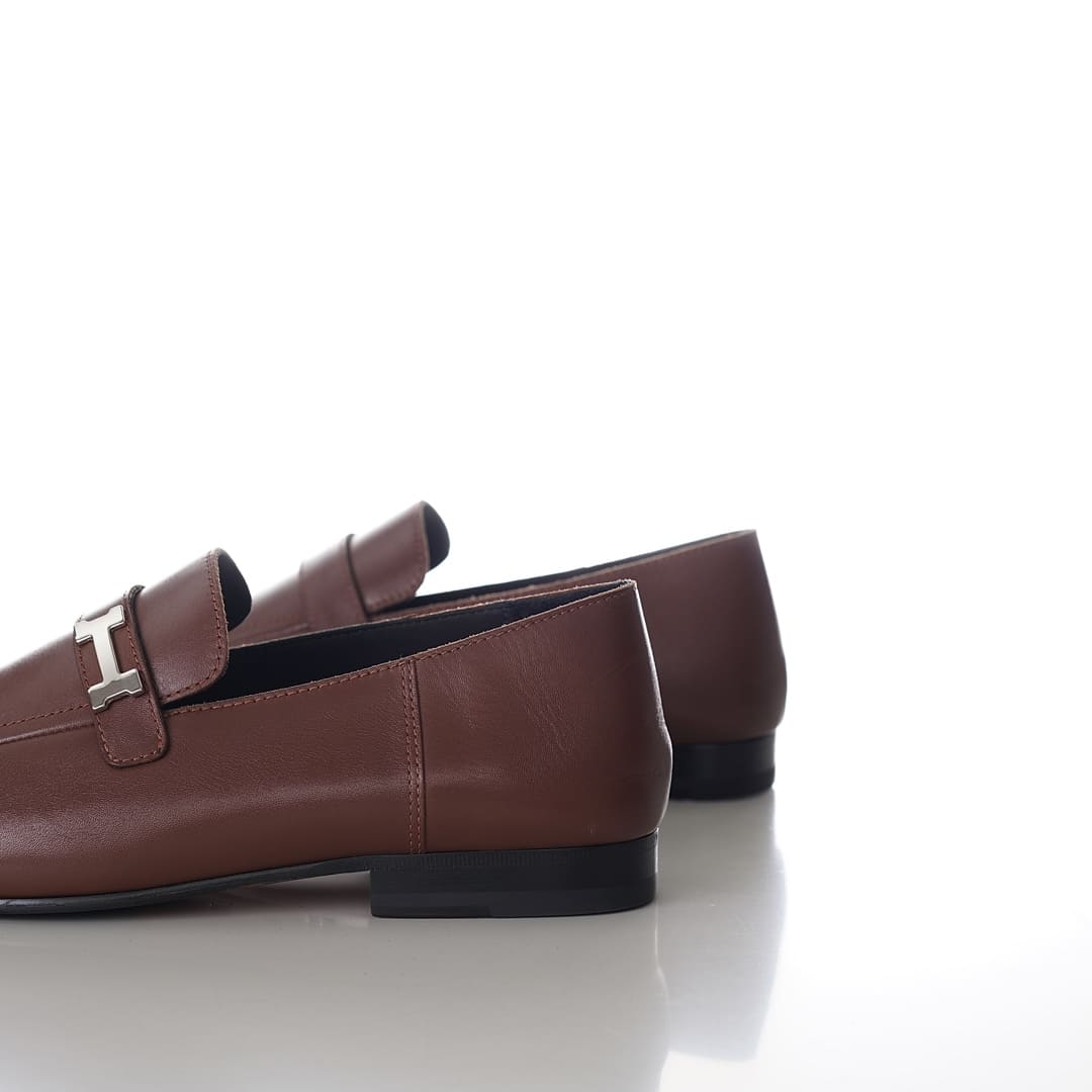 GIÀY HERMES GIOVANNI LOAFER BROWN AAA