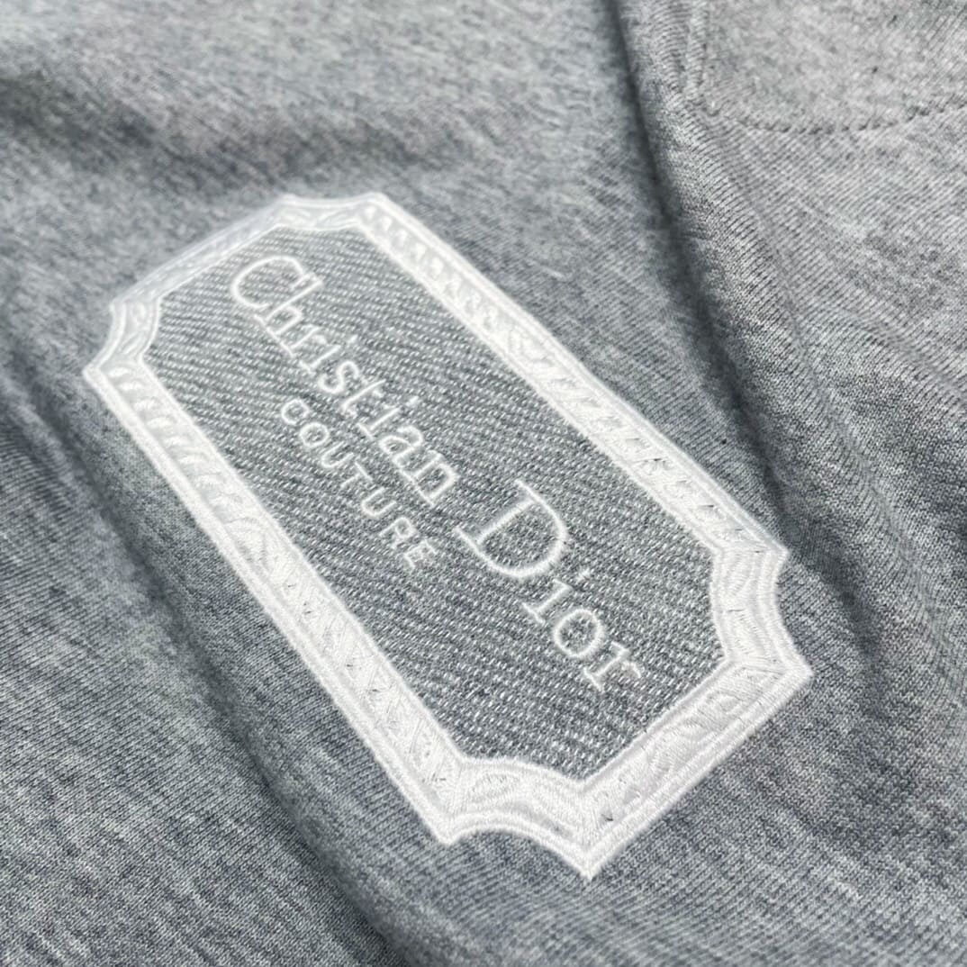 ÁO DIOR T SHIRT MÀU XÁM UNISEX