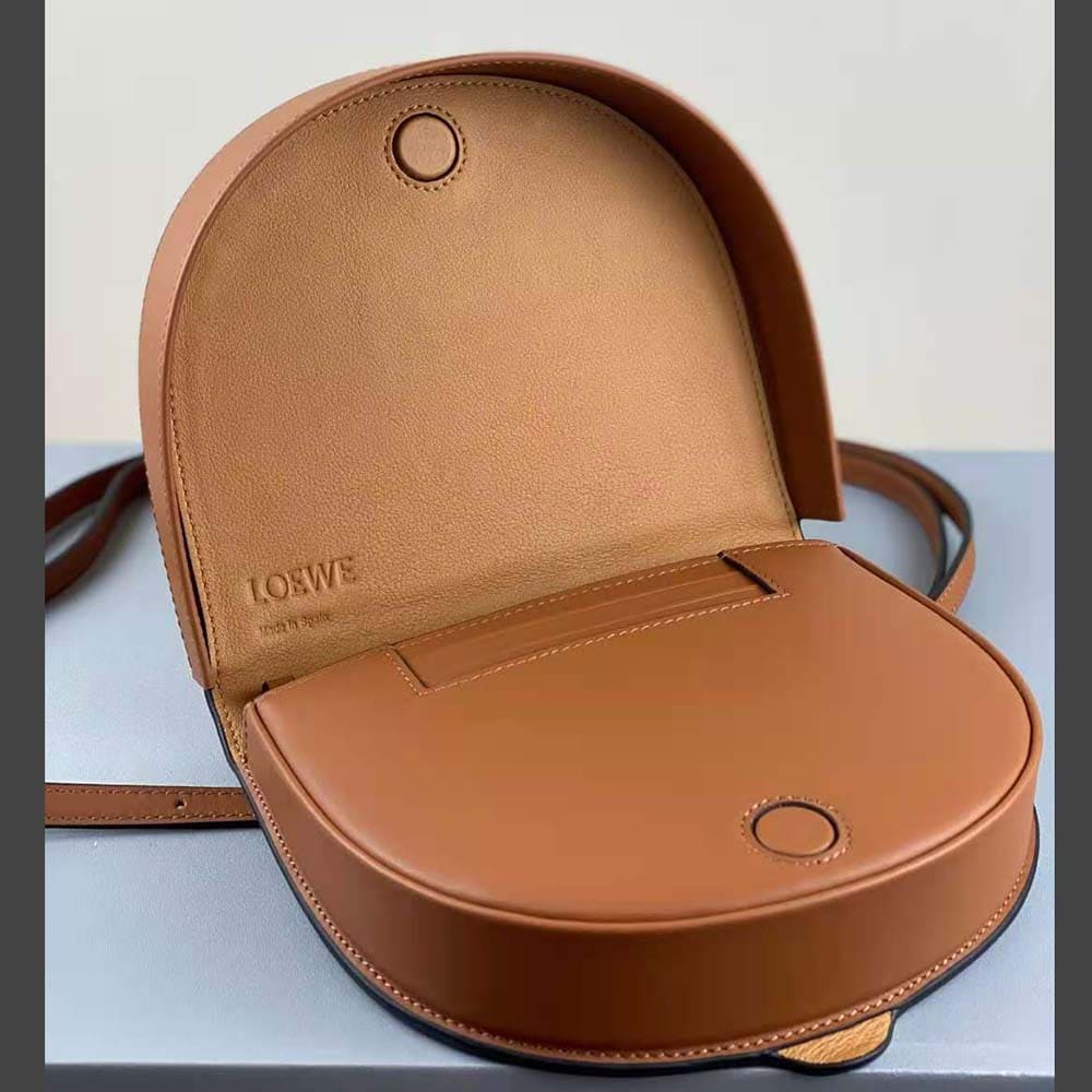 TÚI LOEWE Heel Bag in Soft Calfskin