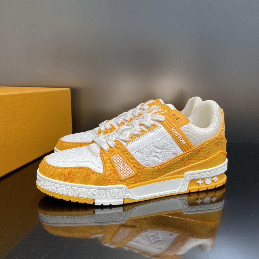 GIÀY LOUIS VUITTON TRAINER MONOGRAM SNEAKERS SHOES AAA