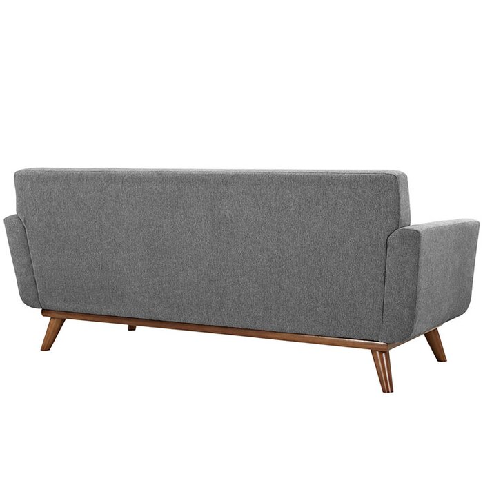 SOFA NỈ CHÂN GỖ TỰ NHIÊN LOMBARDY