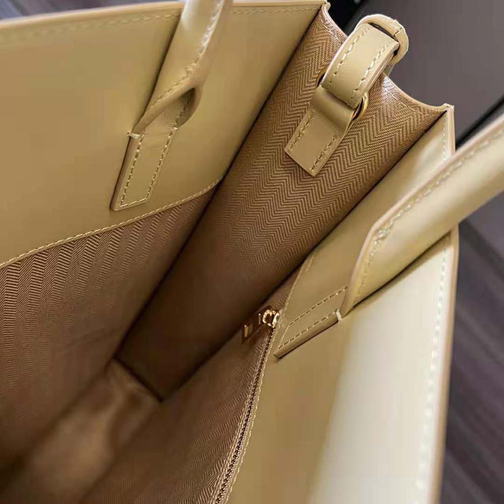 TÚI Loewe Women LOEWE Standard A4 Tote in Sleek Calfskin-Beige
