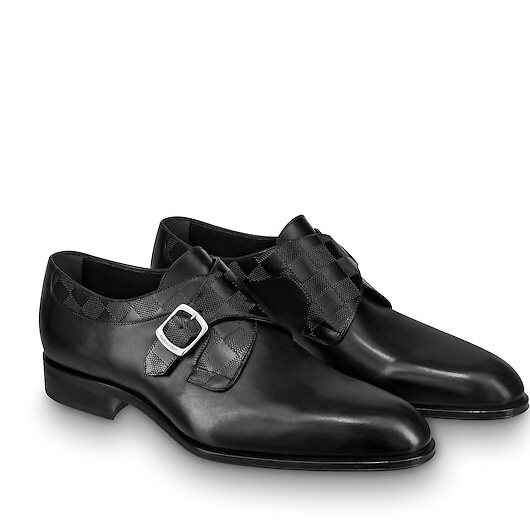 GIÀY LOUIS VUITTON MONOGRAM BLACK SHOES