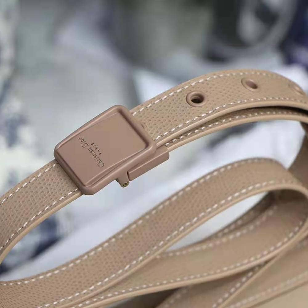TÚI Dior Women 30 Montaigne Bag Ultramatte Grained Calfskin-Pink Top Quality