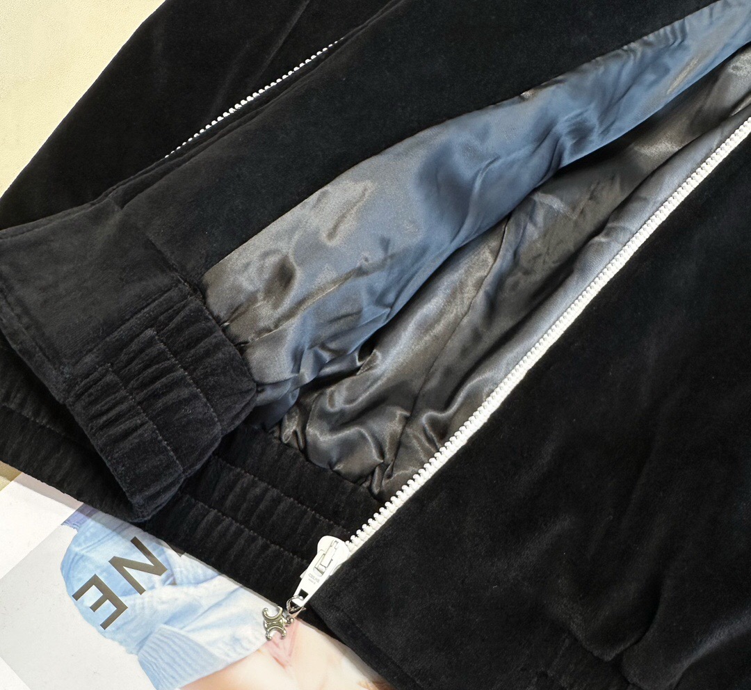 ÁO CELINE VELVET JACKET