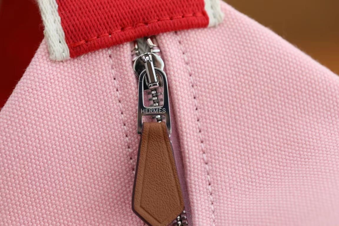 TÚI HERMES TROUSSE DE TOILETTE BRIDE A BRAC PM H MÀU HỒNG