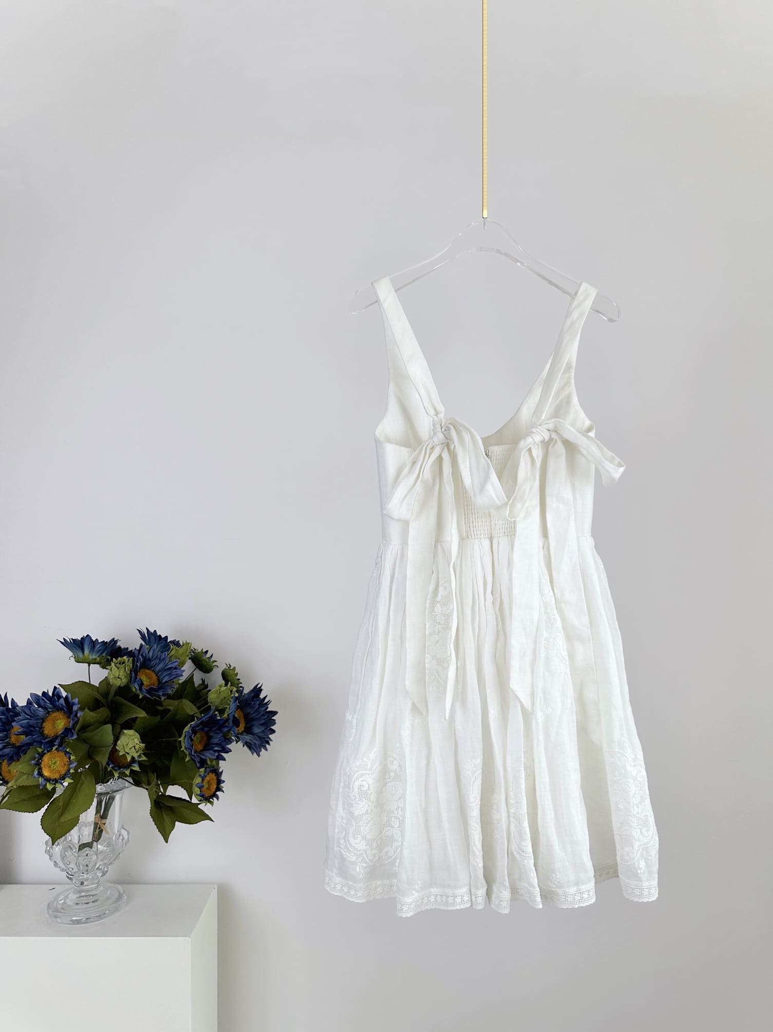 VÁY ZIMMERMANN All White Vintage Dress High Classy