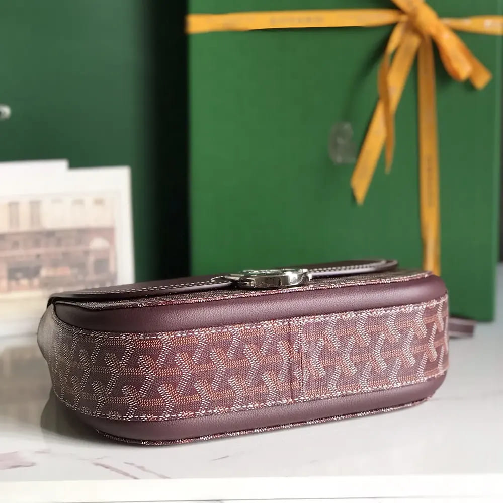 TÚI GOYARD Unisex 233 Bag-Maroon