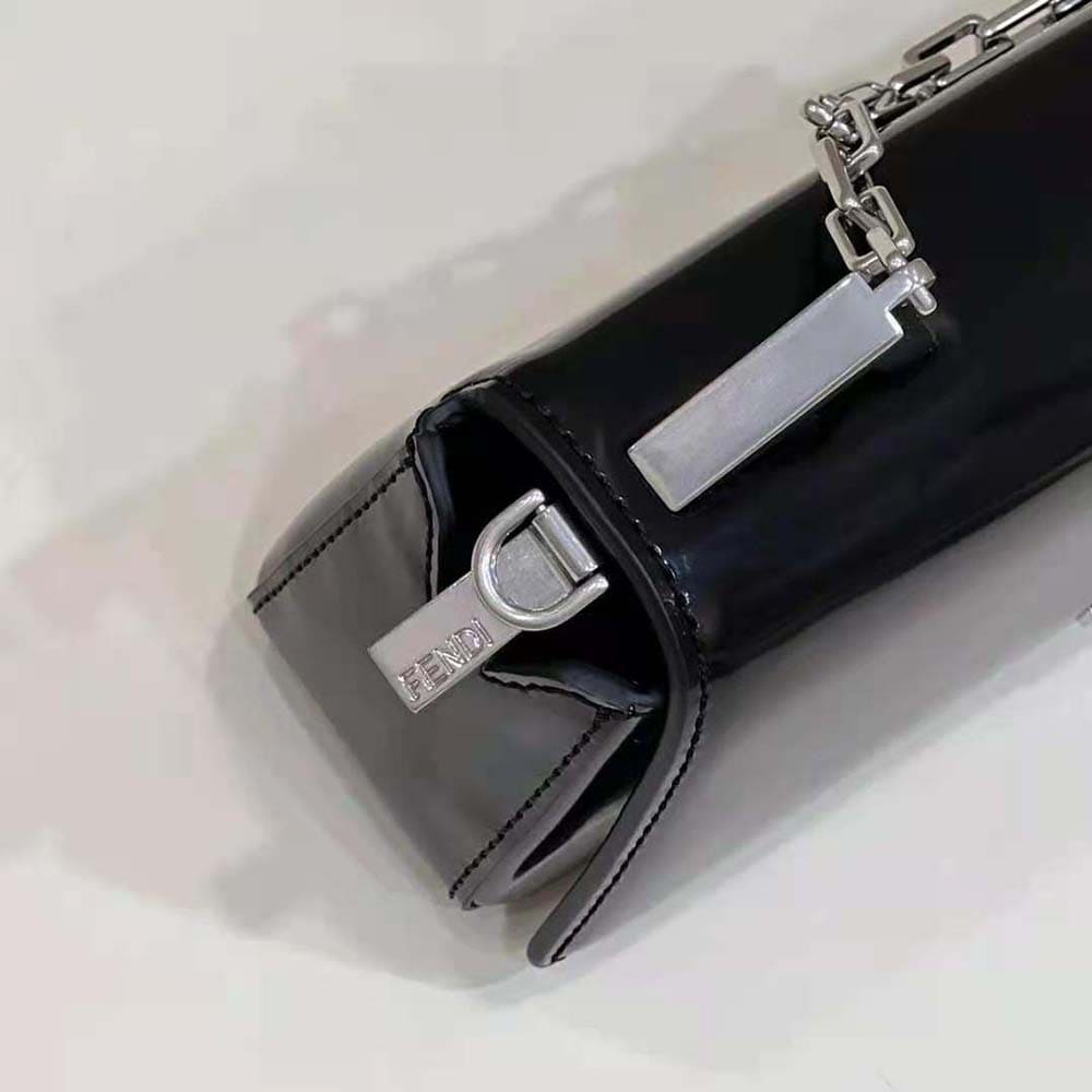 TÚI FENDI Women First Sight Black Leather Mini Bag