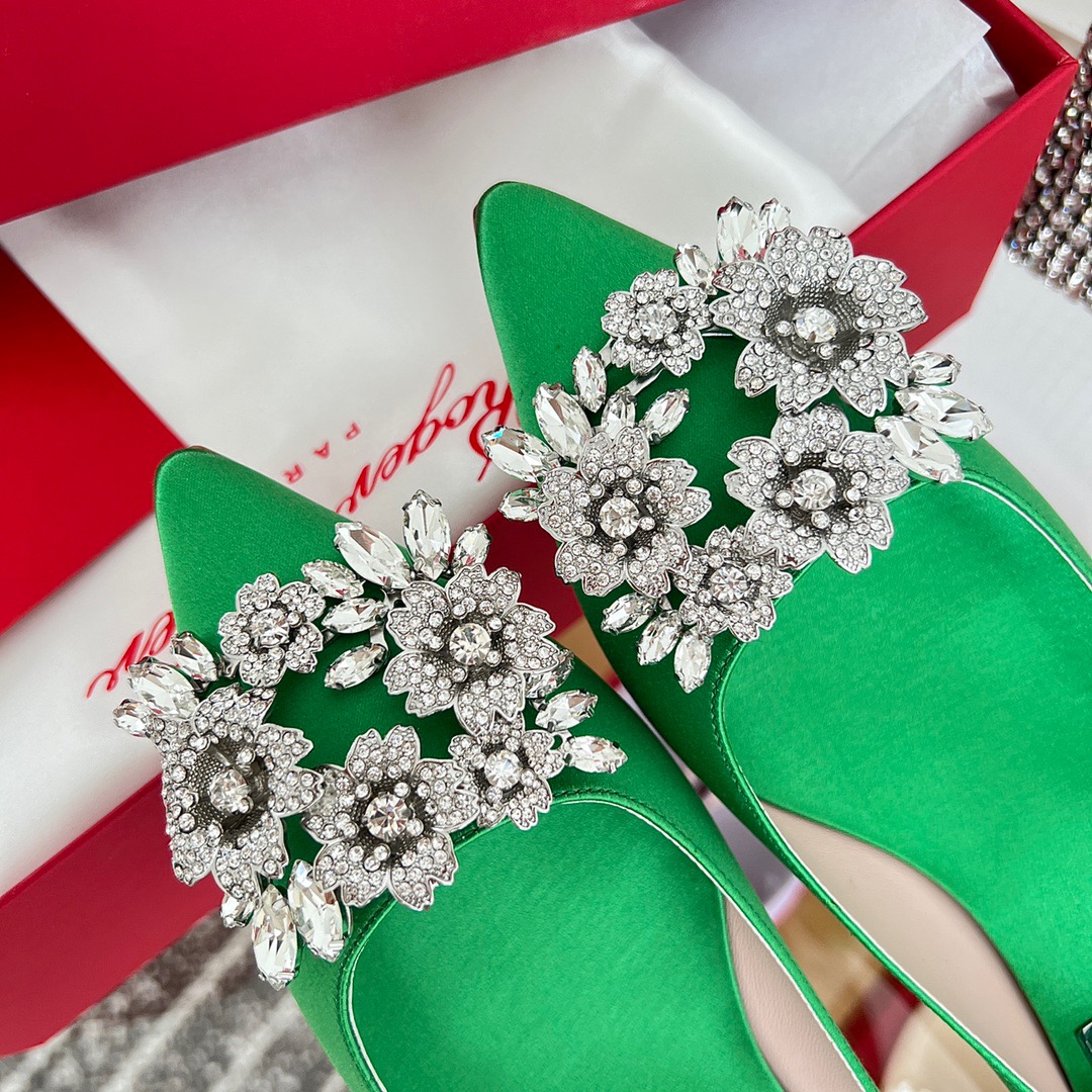 GIÀY ROGER VIVIER Bling Bling ballet flats shoes