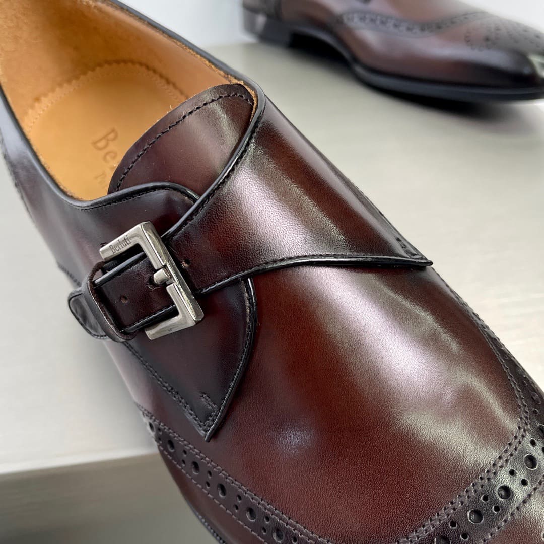 GIÀY BERLUTI MONK STRAP TOP QUALITY SHOES AAA