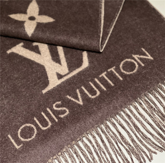 KHĂN Louis Vuitton LV Cashmere scarf