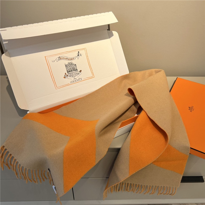 KHĂN Hermes Cashmere scarf