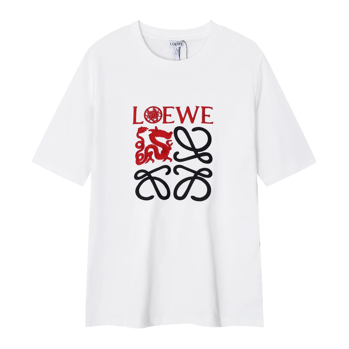 ÁO LOEWE T SHIRT MÀU TRẮNG UNISEX