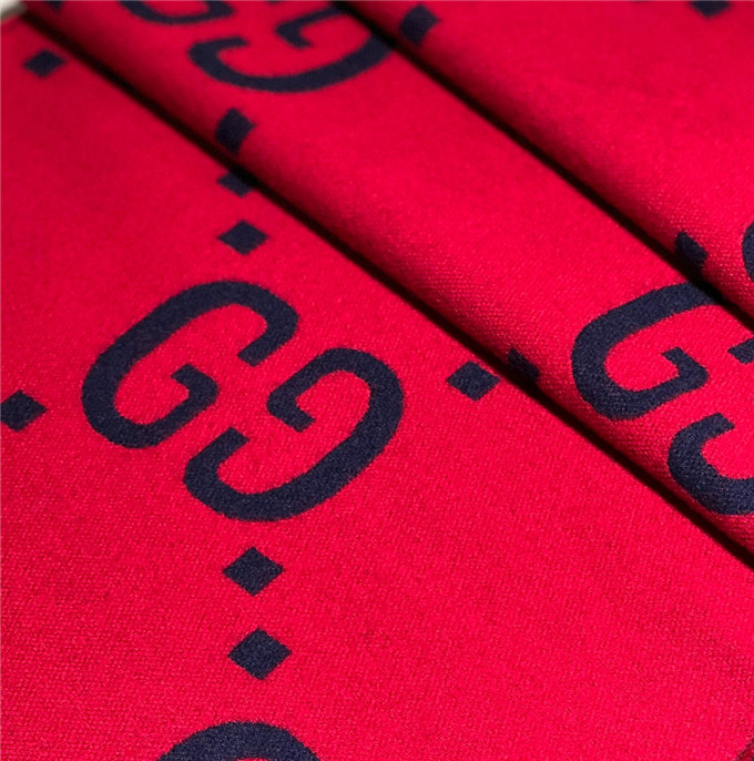 KHĂN Gucci GG Red scarf